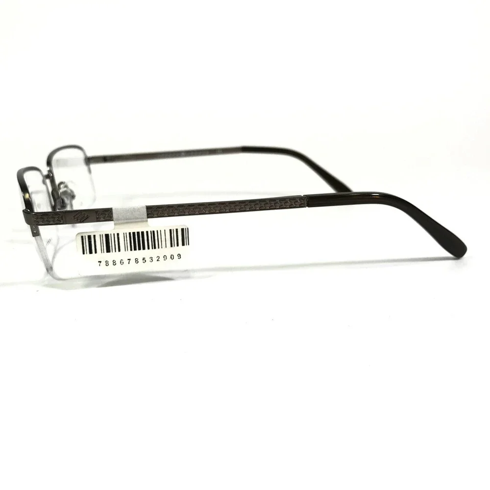 Joseph Abboud Eyeglasses Frames JA4036 015 SILVER Rectangular Half Rim 54-17-140